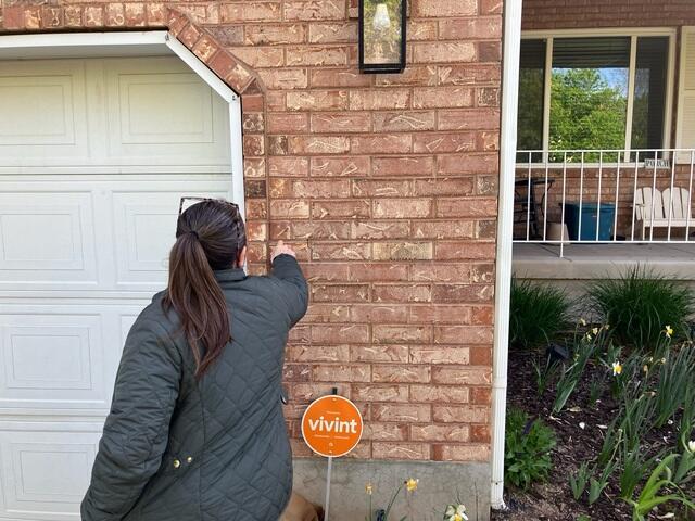 Brick Cracked From Settlement