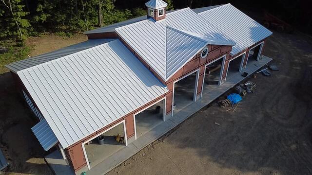 Metal Roof Finish