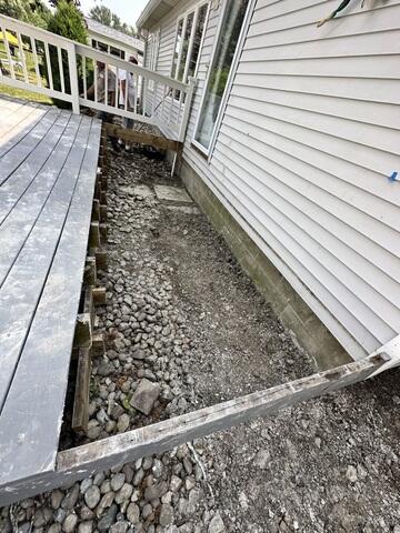 Deck Removal for Foundation Access