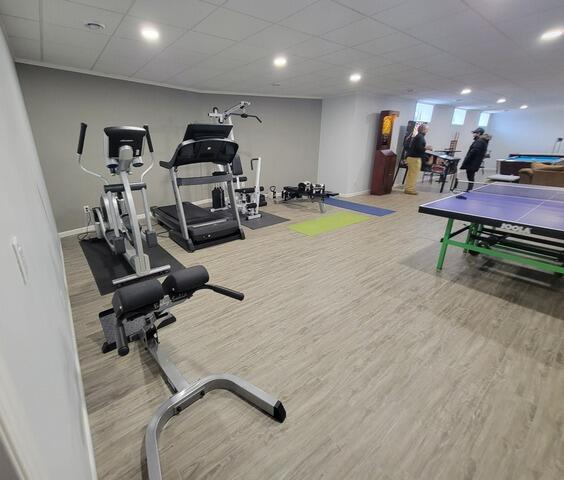 Workout room