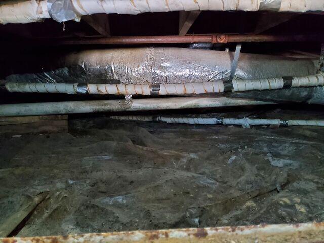 Crawl Space Debris
