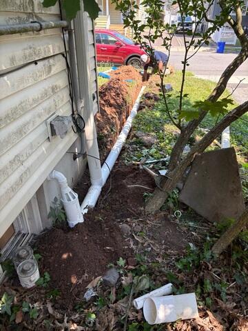 Discharge Line Installation