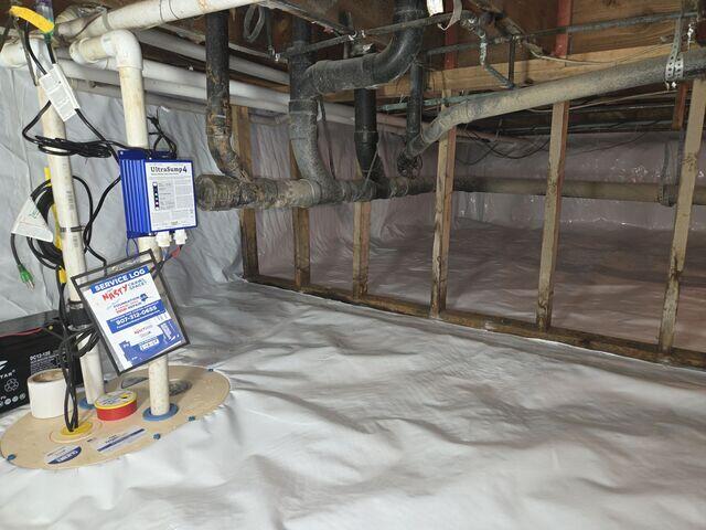 Encapsulation with TripleSafe Sump Pump