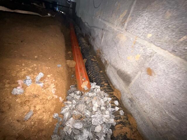 StarPipe Crawl Space Drainage System