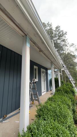 Fascia and Trim Area Prep