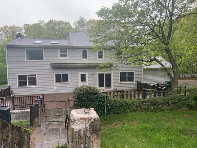 Before: Rear of the Home