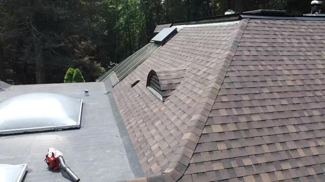 Two Roof Systems Working Together