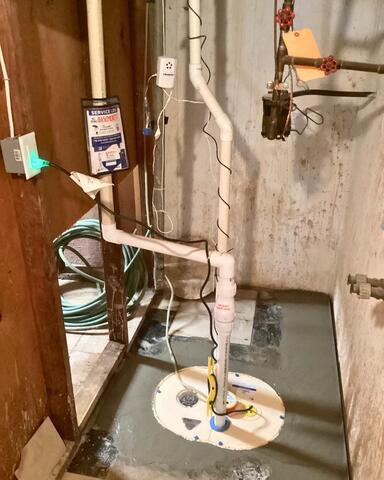 A Super New Sump Pump System