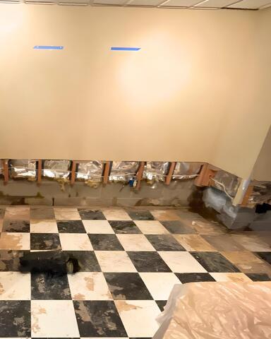 Water Seepage Through the Walls