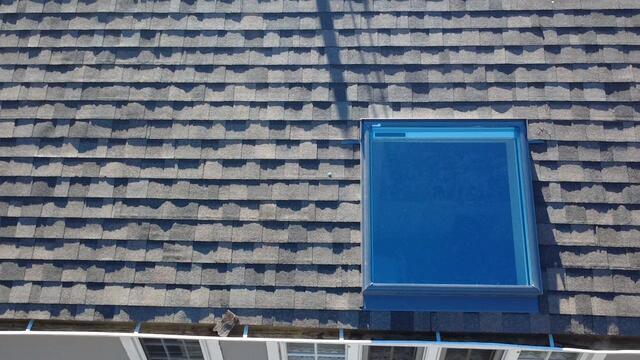 A Skylight Area Built to Shed Water