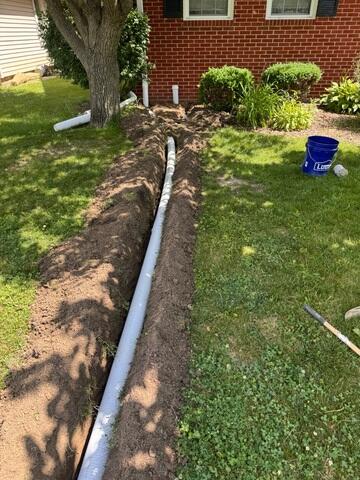 Extending the Sump Pump Drainage Line