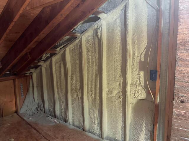 2' Spray foam