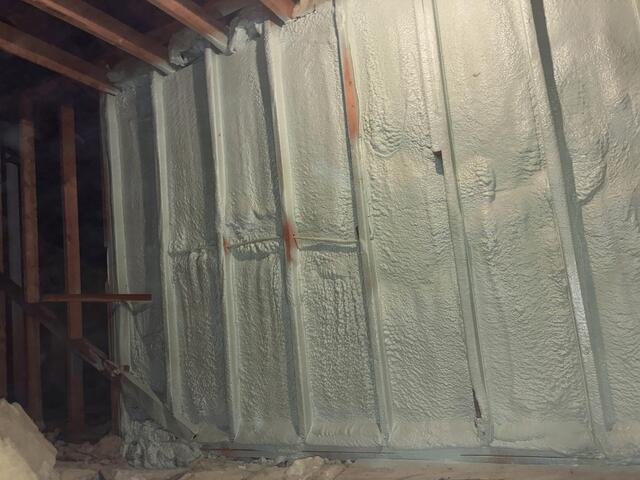 2' Spray foam