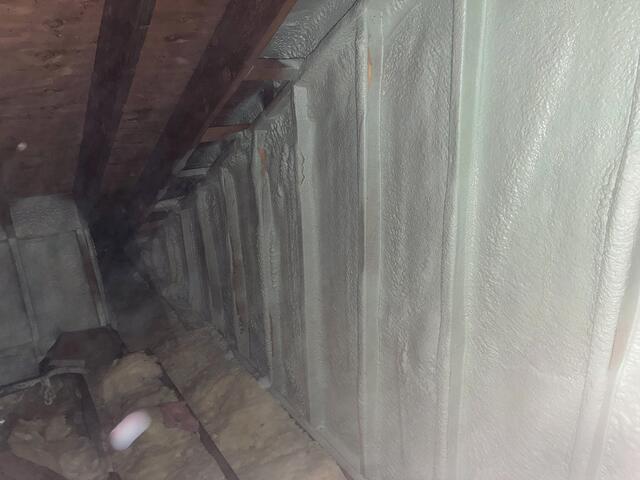 2' Spray foam