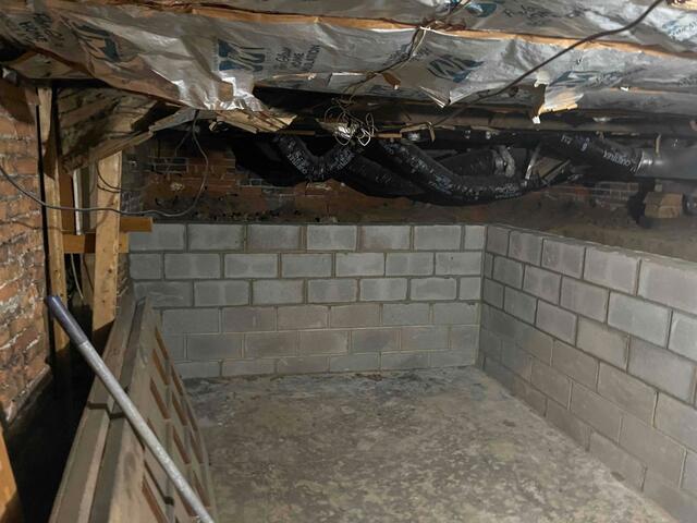 Foundation Wall Rebuild.