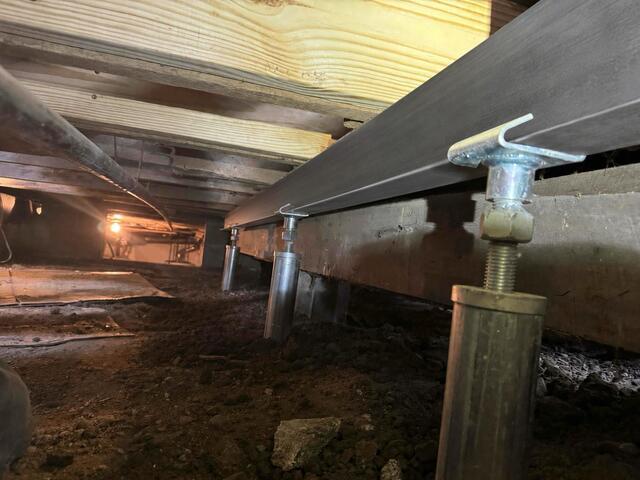 Crawl Space Floor Support