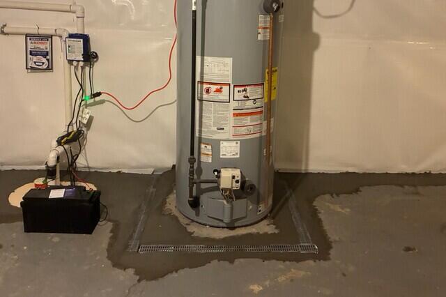 TrenchDrain Grated Basement Drain
