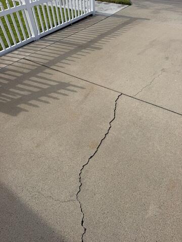 Structural Concrete Crack in Cerritos Driveway