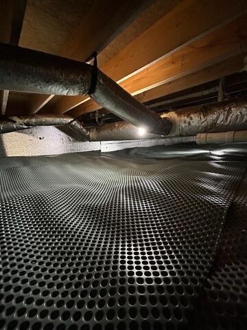 Drainage Matting Installation