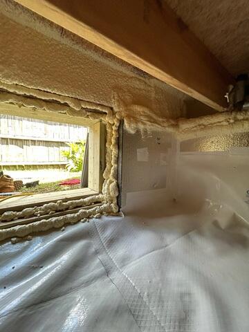 Crawl Space Door Preparation