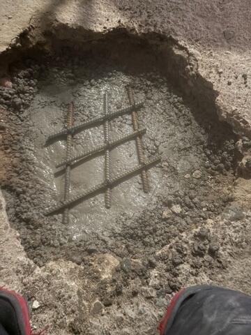 Footings with Rebar