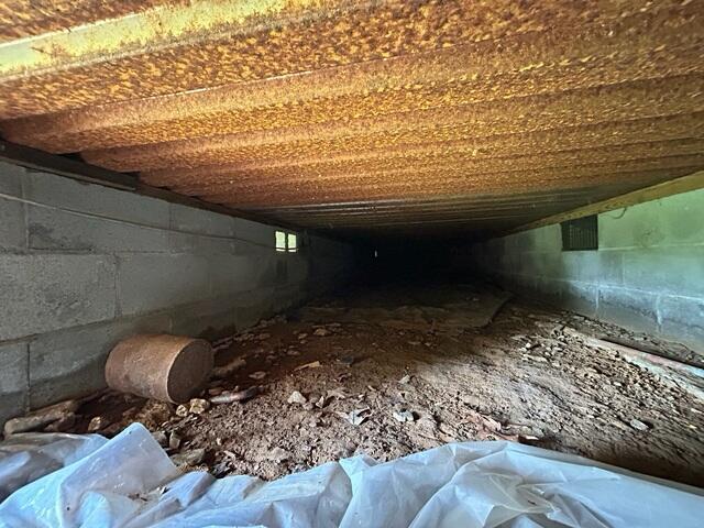 Crawl Space Debris