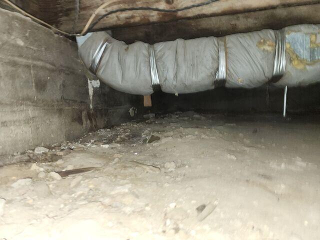 Crawl Space Before