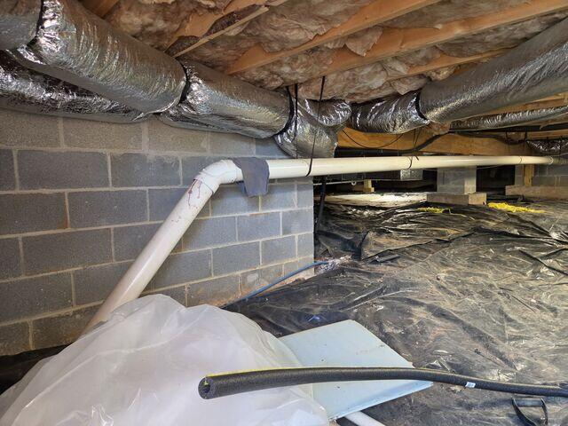 Crawl Space Before