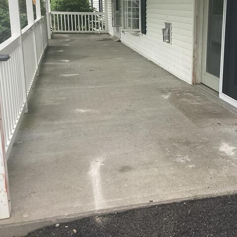 Final Lifted and Sealed Concrete Porch