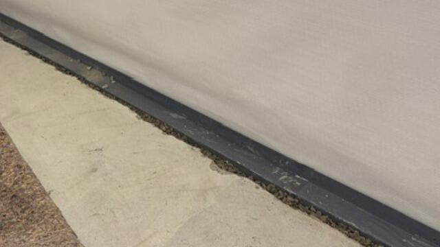We installed WaterGuard along the interior perimeter to capture water that seeped through the basement walls or leaked along the floor joints. The water is directed to the sump pump, which then exits away from the home.
