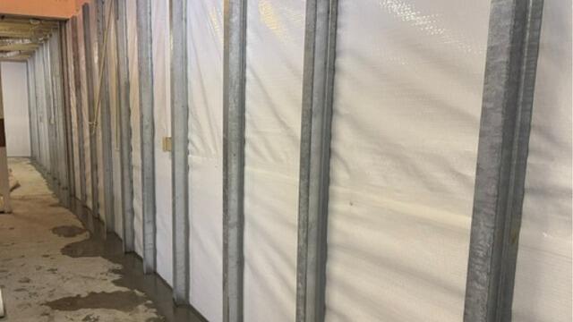 Helical Piers with the CleanSpace Wall System