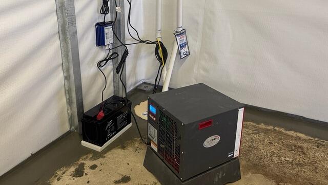 Sump Pump and Dehumidifier