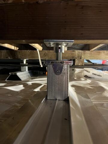 SmartJacks Installed to Stabilize Crawl Space