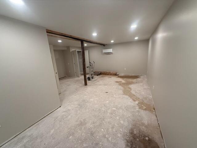 Basement Before Waterproofing