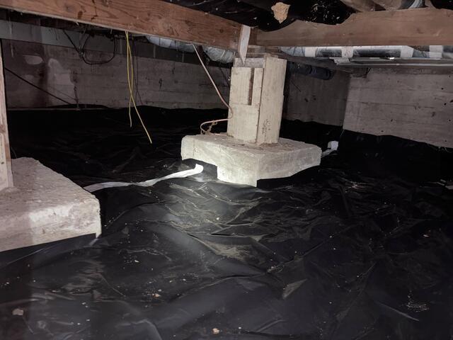 Moisture Barrier Installation