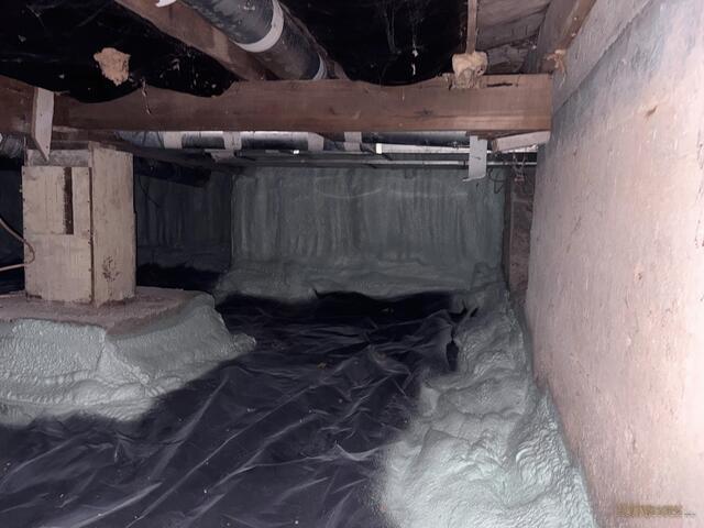 Insulated Crawlspace