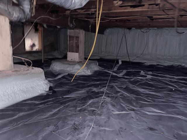Insulated Crawlspace