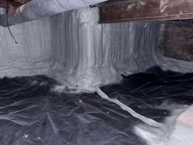 Insulated Crawlspace
