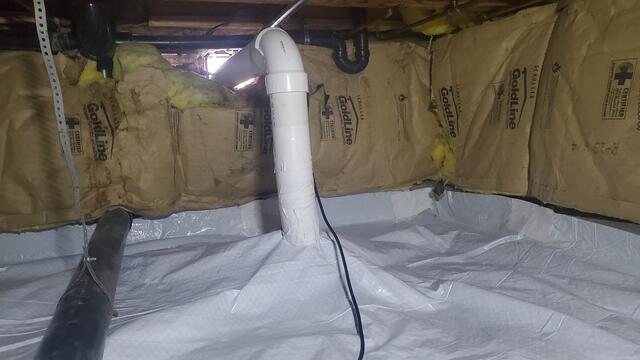 Vapor Pipe Penetration