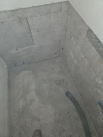 Crumbling concrete foundation