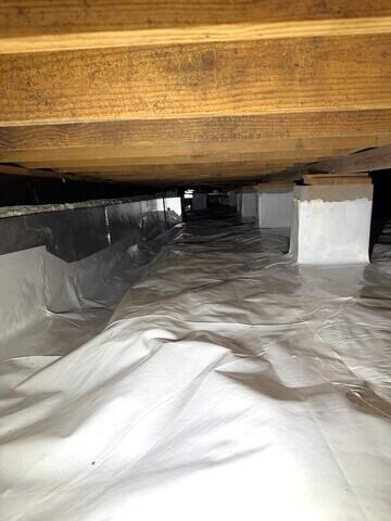 A Full CleanSpace Encapsulation System is Secured in Place