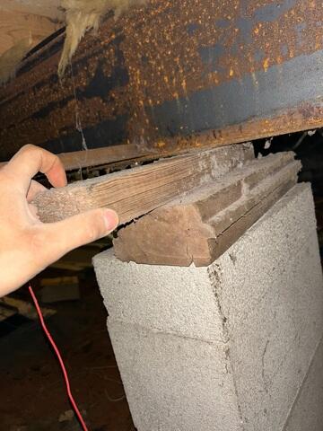 Shimming the Existing Columns
