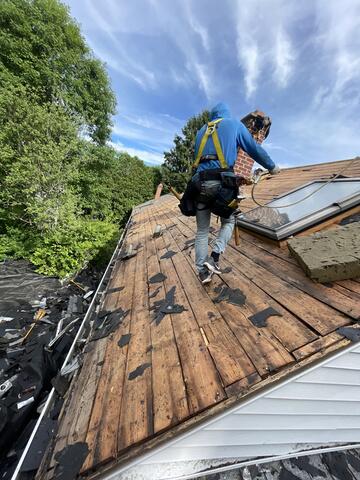 Decking Inspection After Tear-Off