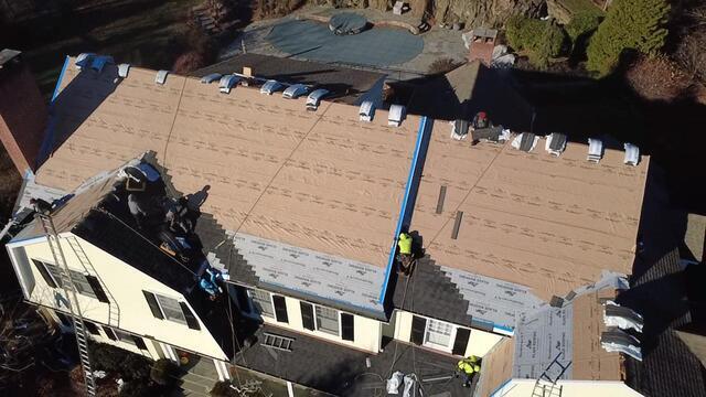 Underlayment Goes Down