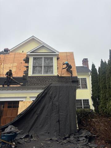 Old Shingles Come Off