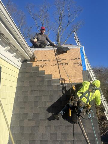 Detail Work on a Steep Section
