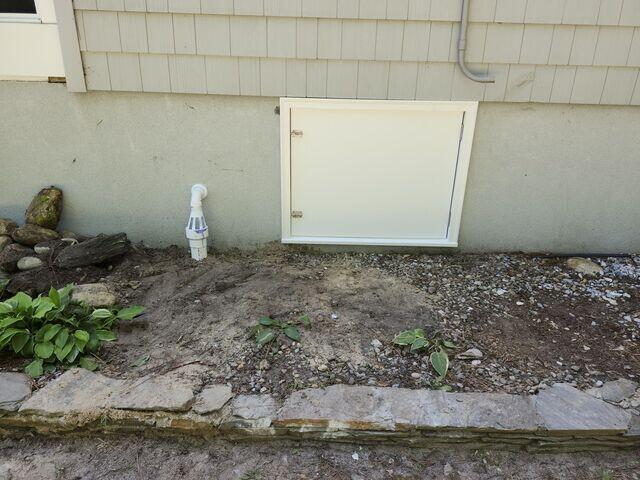 Custom Crawl Space Door