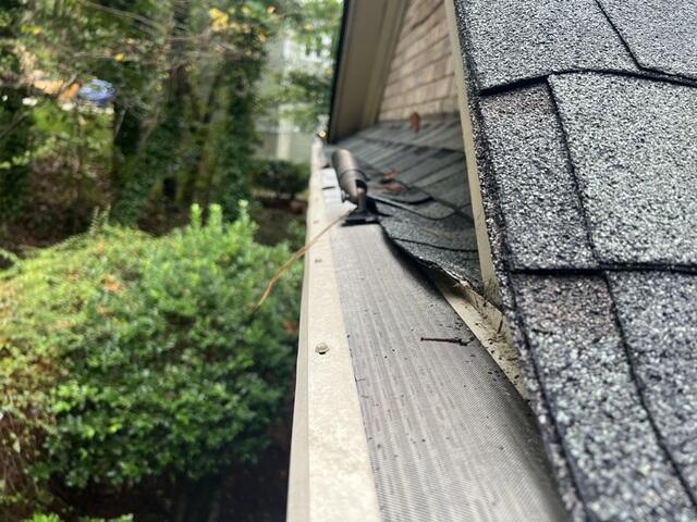 Outdated gutter screens