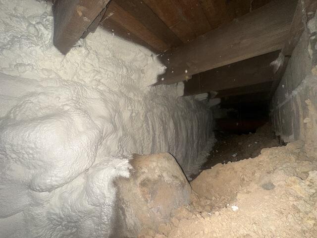 Seal the drafts out with Spray Foam Insulation