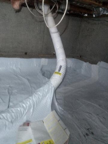 Vapor Pipe Penetration